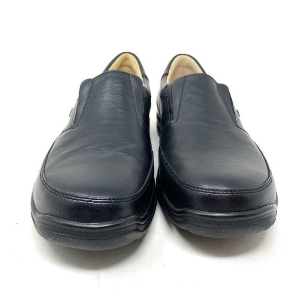 Finn Comfort Aden City-Sport Black Montana Leather Slip On Loafers main image 4